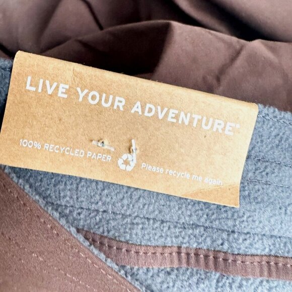 Eddie Bauer Brown Nylon Rainier Lined Pant 14 - Picture 9 of 9